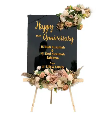 Papan Bunga Akrilik pelabuhan tanjungwangi